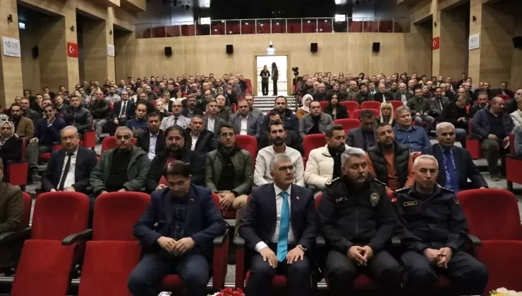 Niğde’de Uyuşturucuya Karşı Bilgilendirme Toplantısı