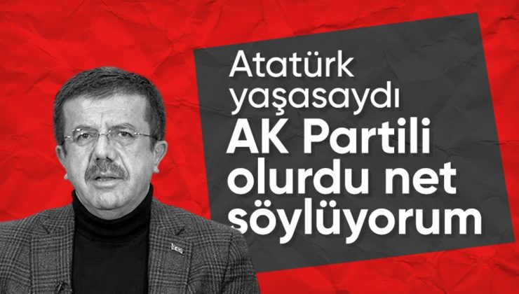Nihat Zeybekci’den dikkat çeken çıkış: Atatürk hayatta olsaydı AK Partili olurdu