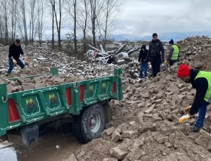 Niksar’da Yol Açma Çalışmaları