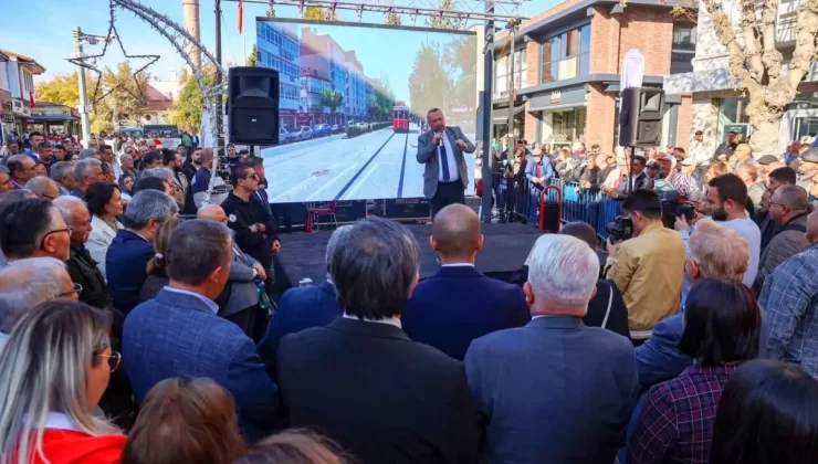 Nostaljik tramvay için ilk adım atıldı