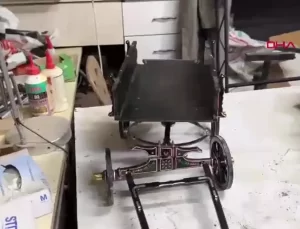 Ödülünü Cumhurbaşkanı Erdoğan’ın elinden alan talika ustası, mesleğini gelecek nesillere aktarmak istiyor