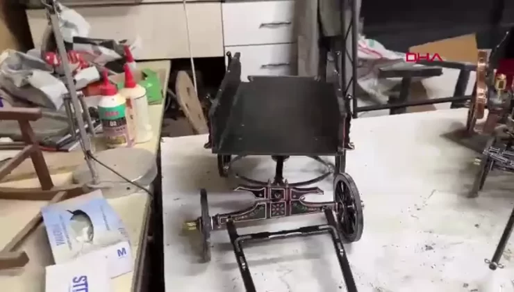 Ödülünü Cumhurbaşkanı Erdoğan’ın elinden alan talika ustası, mesleğini gelecek nesillere aktarmak istiyor