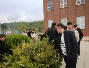 Öğrenciler Ağaçları Tanıyor