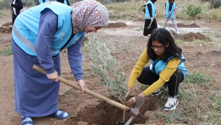 Öğrencilerden Orman Yangınında Destek