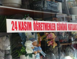 Öğretmenler Günü’nde çiçekçiler yoğun mesaide