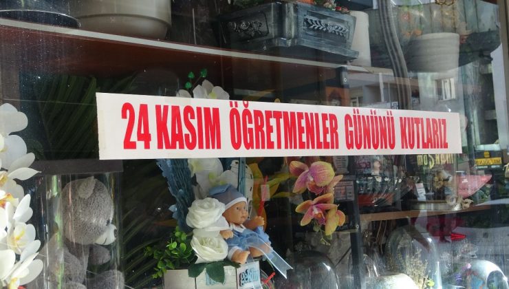 Öğretmenler Günü’nde çiçekçiler yoğun mesaide