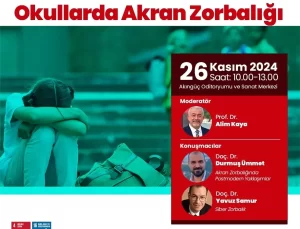 Okullarda Akran Zorbalığı Paneli Düzenlenecek