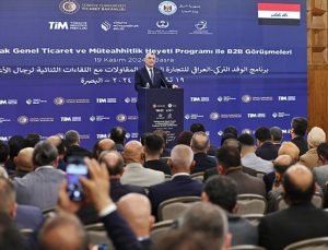 Ömer Bolat: Irak’la ticaretimizi 30 milyar dolara çıkarmak için fırsat var