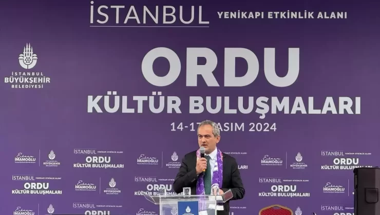 Ordu Kültür Buluşmaları İstanbul’da Başladı