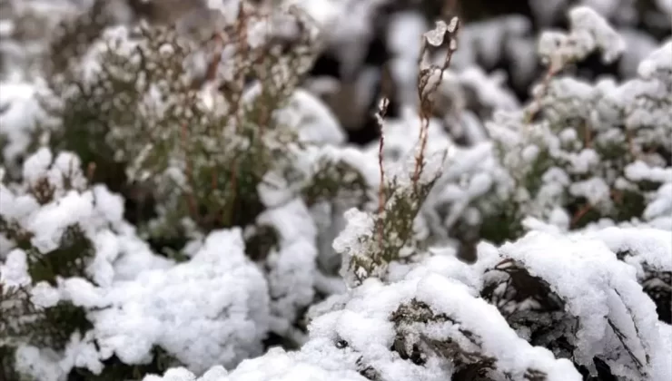 Orta Anadolu’da Kar Yağışı Etkili