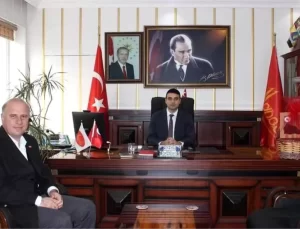 Osmaneli Belediye Başkanı Bekir Torun’dan Kaymakam Abdüssamed Kılıç’a Ziyaret