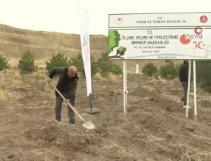 ÖSYM, 50. Yılda 1500 Fidan Dikti
