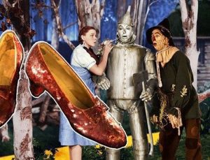 “Oz Büyücüsü” filmindeki kırmızı ayakkabılar açık artırmaya çıkıyor