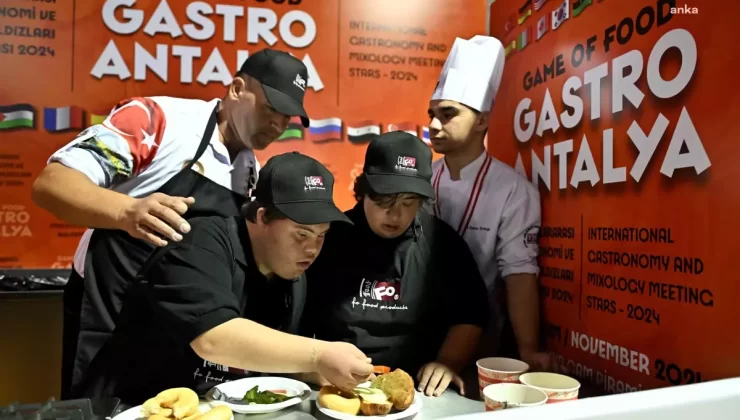 Özel Gereksinimli Çocuklar Gastro Antalya’da Kruvasan Sandviç Yarışması Düzenledi