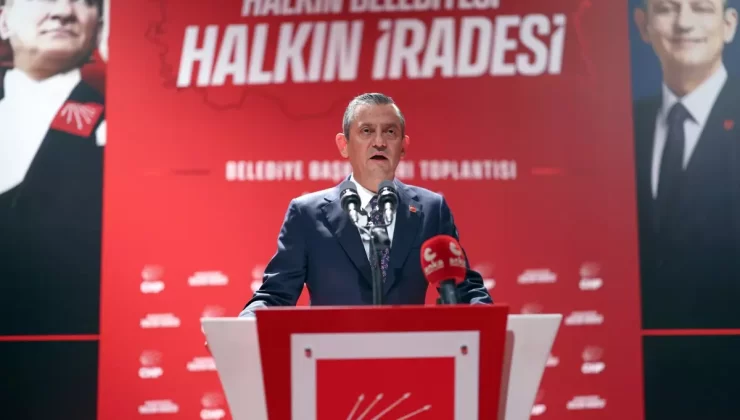 Özgür Özel: İktidar Belediyelere Saldırıyor