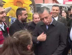 Özgür Özel Pazarcılarla Buluştu