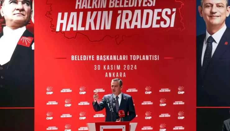 Özgür Özel’den CHP’li Belediyelere Destek Mesajı