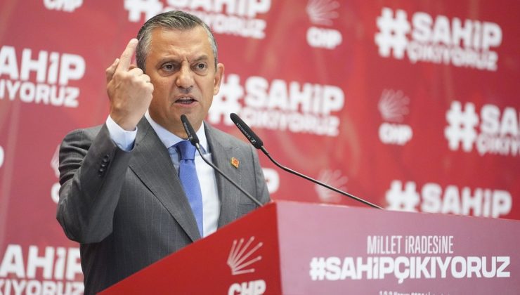 Özgür Özel’den kayyum kararlarına tepki