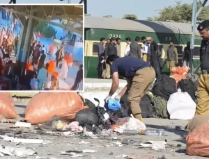 Pakistan’da tren istasyonunda patlama