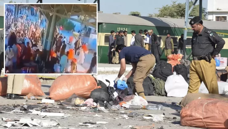 Pakistan’da tren istasyonunda patlama