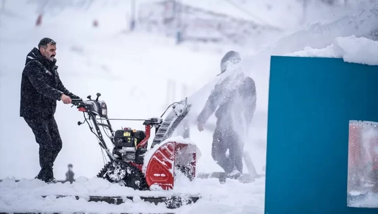 Palandöken’de Kayak Sezonu Erken Başladı