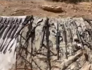 Pençe-Kilit’te Terörist Mühimmatı Ele Geçirildi