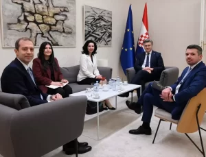 Plenkovic, Türk Büyükelçi ile Görüştü