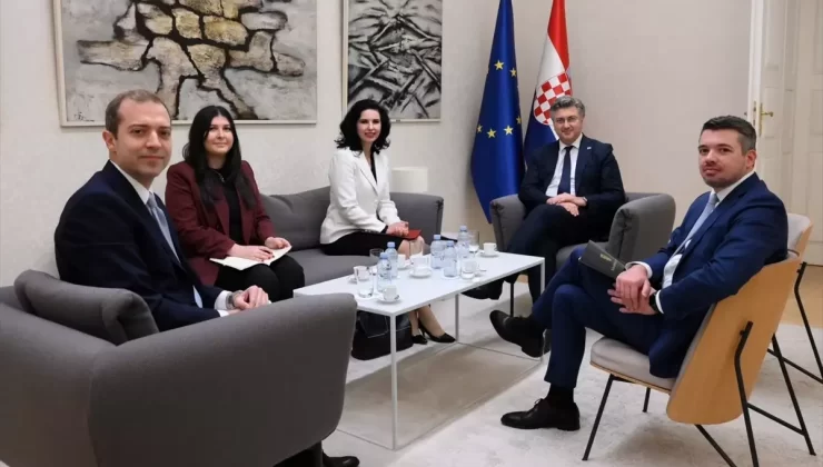 Plenkovic, Türk Büyükelçi ile Görüştü