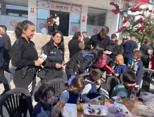 Polislerden Lösemili Çocuklara Destek