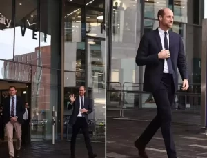 Prens William, ‘Filistin’e Özgürlük’ sloganlarıyla protesto edildi