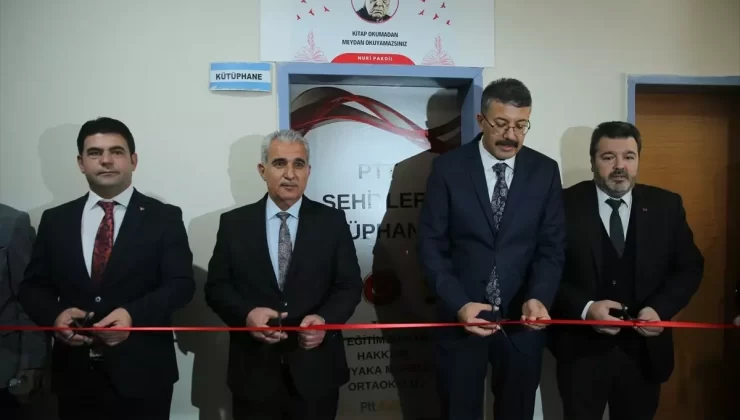 PTT Şehitleri Anısına Hakkari’de Kütüphane Açıldı