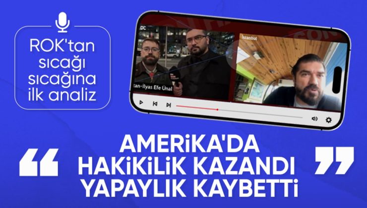 Rasim Ozan Kütahyalı, Donald Trump’ın zaferini değerlendirdi