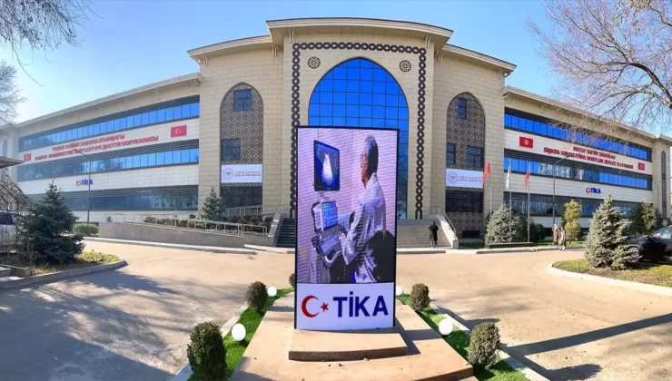 Recep Tayyip Erdoğan Bişkek Kırgız-Türk Dostluk Hastanesi şifa dağıtıyor