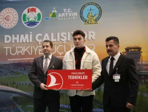 Rize-Artvin Havalimanı’nda yolcu sayısı 2,5 milyonu aştı