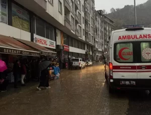 Rize’de Heyelan: 1 Ölü, 4 Yaralı