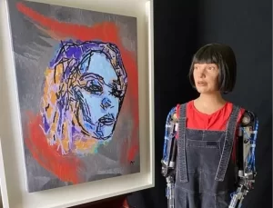 Robot Tarafından Yapılan İlk Sanat Eseri 1,32 Milyon Dolara Satıldı