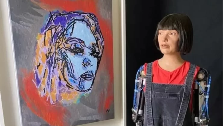 Robot Tarafından Yapılan İlk Sanat Eseri 1,32 Milyon Dolara Satıldı