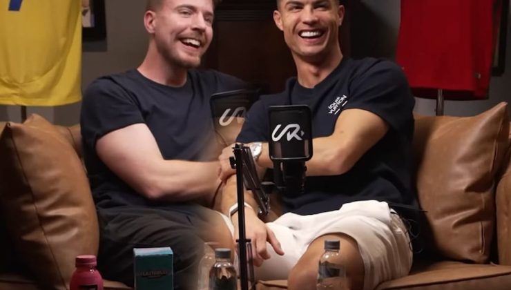 Ronaldo ve MrBeast videosu 25 milyon izlenmeyi geçti, asıl sürpriz haftaya