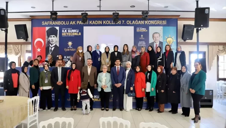 Safranbolu Kadın Kolları Kongresi Yapıldı