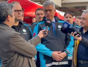 Sağlık Bakanı İstanbul’da Deprem Tatbikatına Katıldı