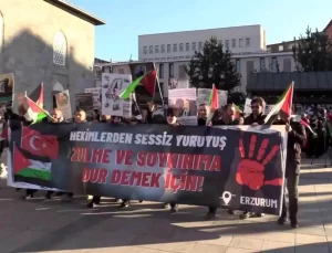 Sağlık çalışanlarının protesto yürüyüşleri bir yıldır devam ediyor