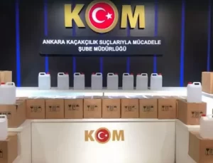 Sahte İçki Operasyonu: 5 Gözaltı