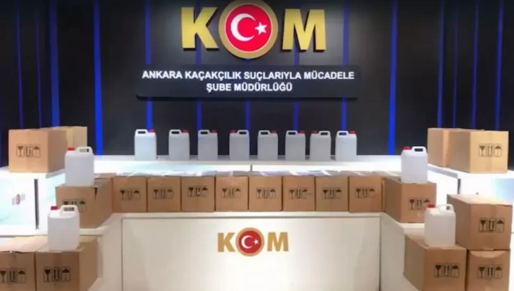 Sahte İçki Operasyonu: 5 Gözaltı