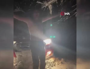 Sakarya’da Kar Banyosu Keyfi