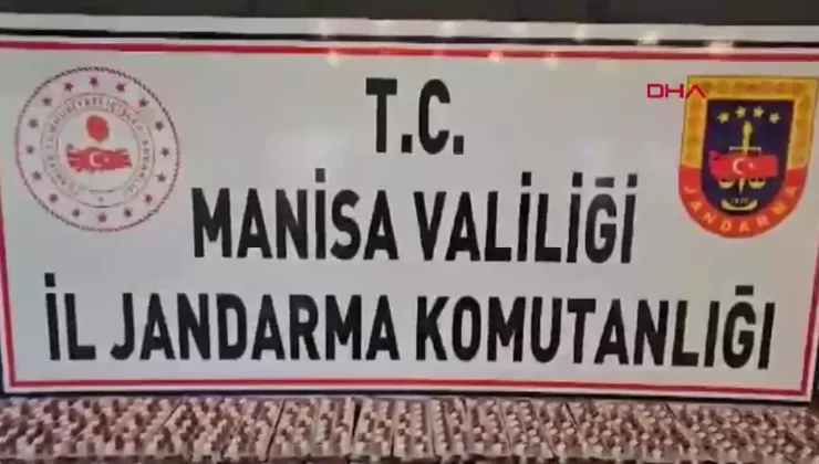 Salihli’de 4.872 Sentetik Hap Ele Geçirildi