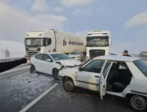 Samsun-Çorum yolunda zincirleme kaza: 10 yaralı