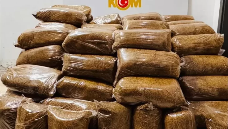 Samsun’da 475 kg Kaçak Tütün Ele Geçirildi