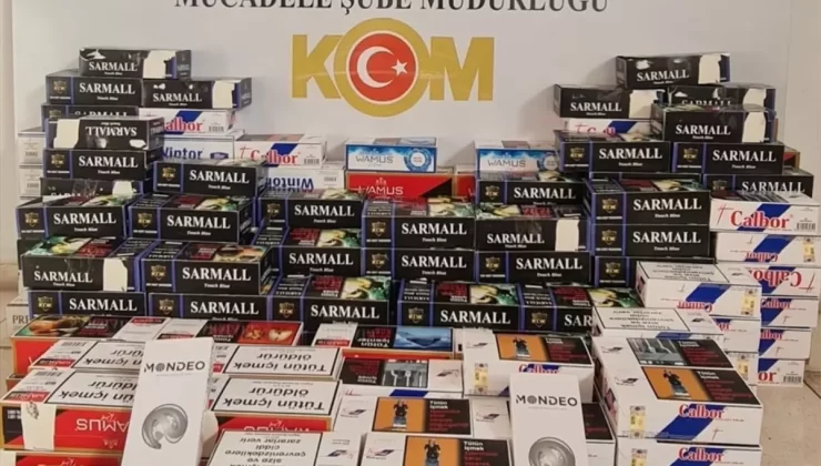 Samsun’da Kaçak Makaron ve Elektronik Sigara Ele Geçirildi