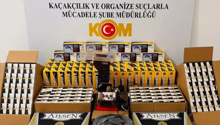 Samsun’da Kaçak Sigara Operasyonu