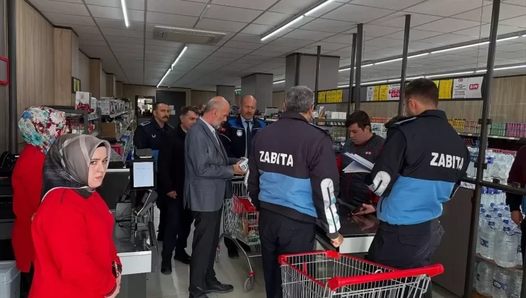 Samsun’da Market Denetimleri